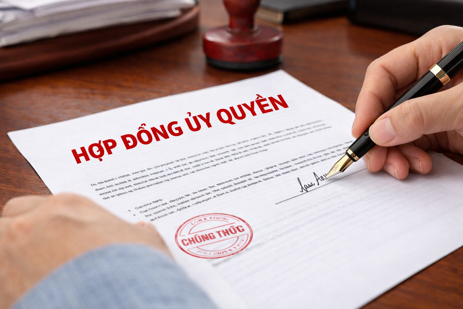 hợp đồng ủy quyền