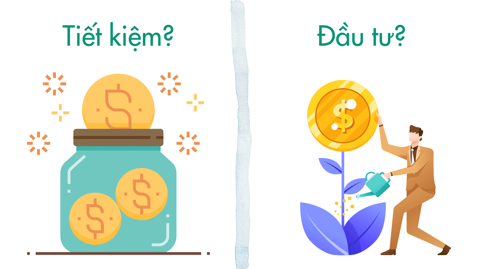 tiết kiệm hay đầu tư