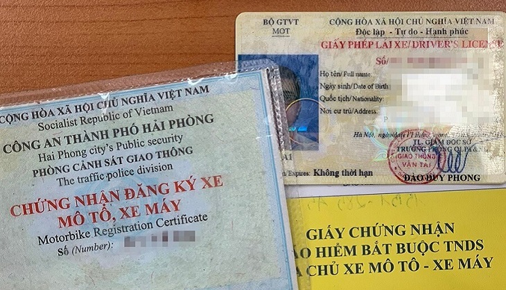 công chứng mua bán xe máy